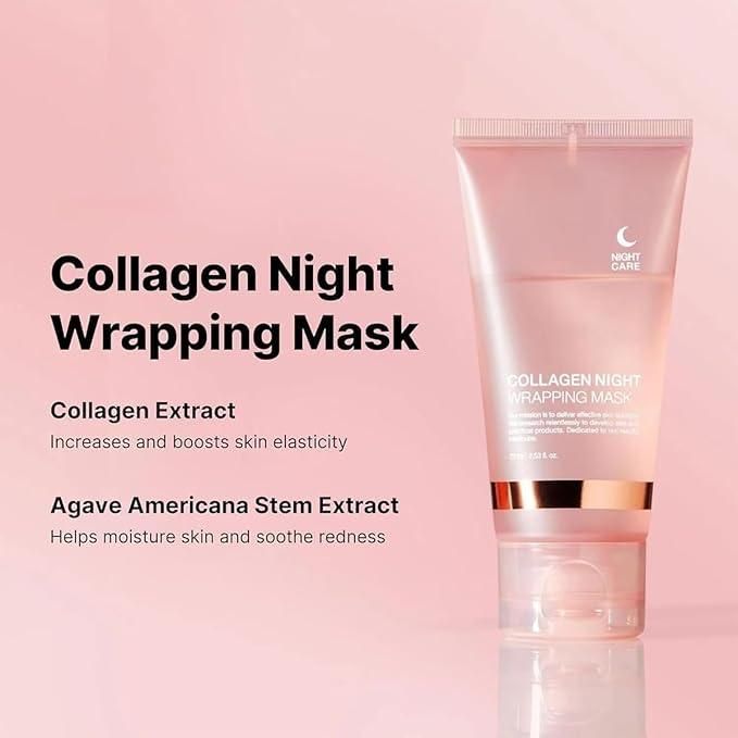 Collagen Night Wrapping Peel Off Mask (Pack of 2) β Wake Up Radiant