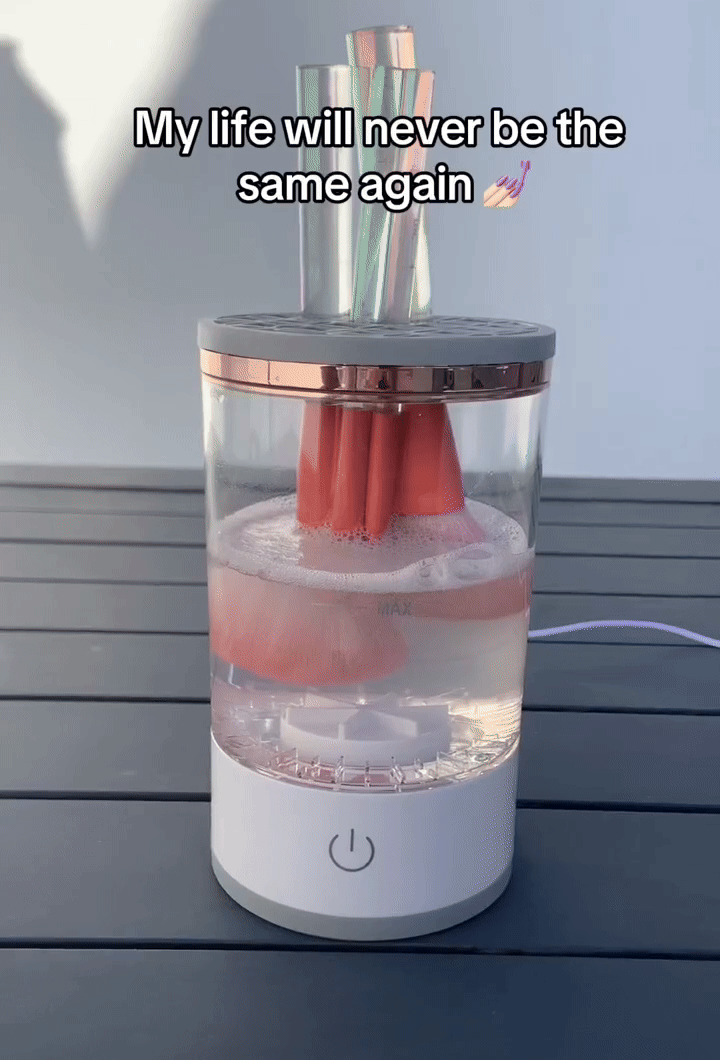Electric Cosmetic Brush Cleaner
