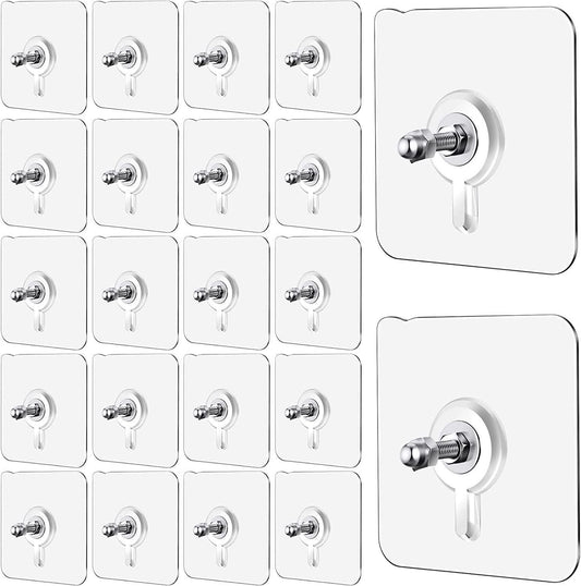 Wall Mount Screw Hooks (10 Pcs) – Stick, Style & Celebrate