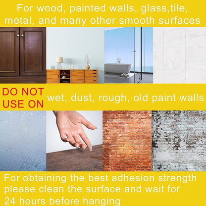 Wall Mount Screw Hooks (10 Pcs) – Stick, Style & Celebrate