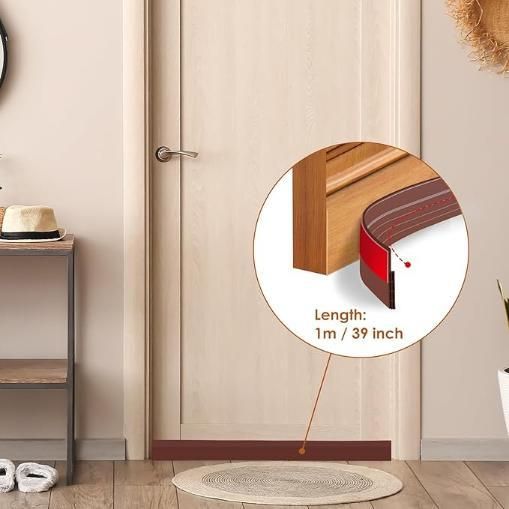 Self-Adhesive 1m Wood Floor Transition Strip Tape – Seamless Style Meets Smart Living