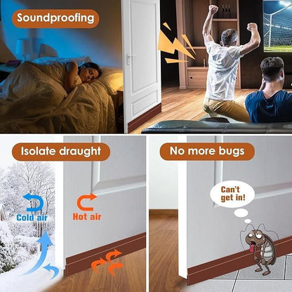 Self-Adhesive 1m Wood Floor Transition Strip Tape – Seamless Style Meets Smart Living