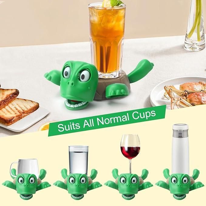 Funny Turtle Coaster – Sip, Smile & Protect in Style!
