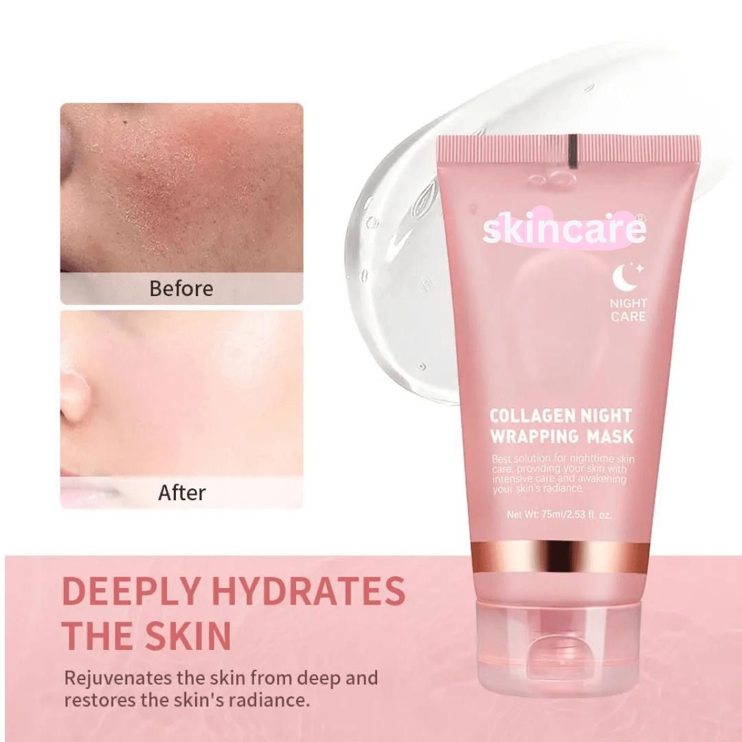 Collagen Night Wrapping Peel Off Mask (Pack of 2) – Wake Up Radiant
