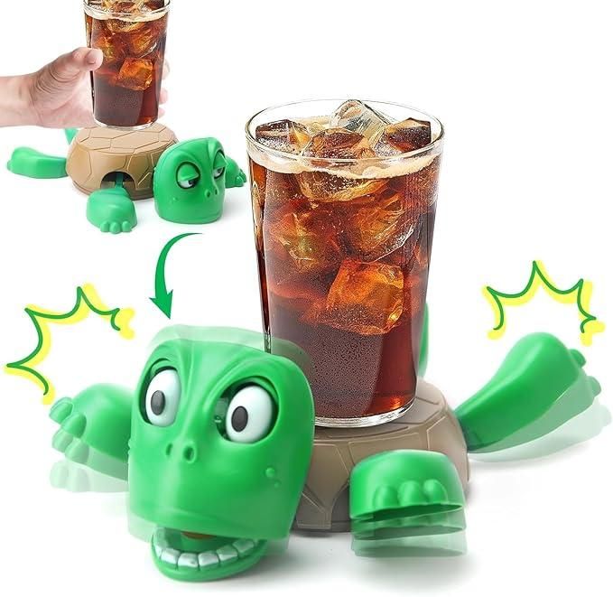 Funny Turtle Coaster – Sip, Smile & Protect in Style!