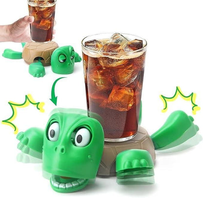 Funny Turtle Coaster – Sip, Smile & Protect in Style!