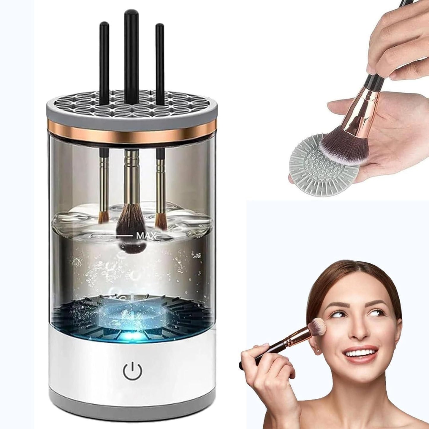 Electric Cosmetic Brush Cleaner