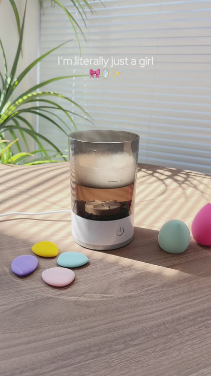 Electric Cosmetic Brush Cleaner