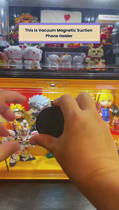 Vacuum Magnetic Suction Phone Holder – The Ultimate Tool for Creators on the Move!
