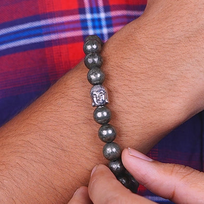 Pyrite Unisex Money Magnet Bracelet – Wear Wealth, Attract Fortune