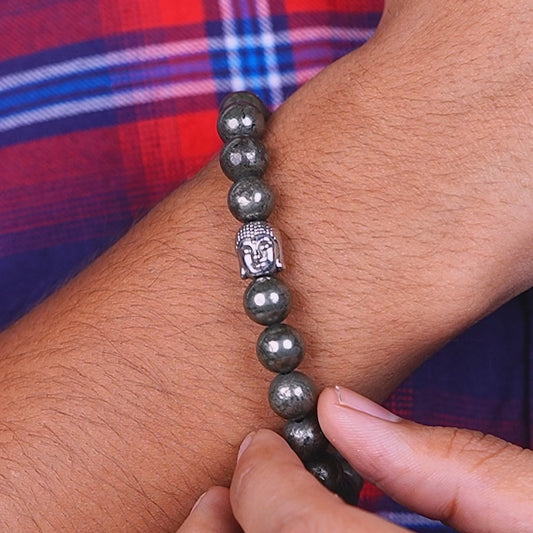 Pyrite Unisex Money Magnet Bracelet – Wear Wealth, Attract Fortune